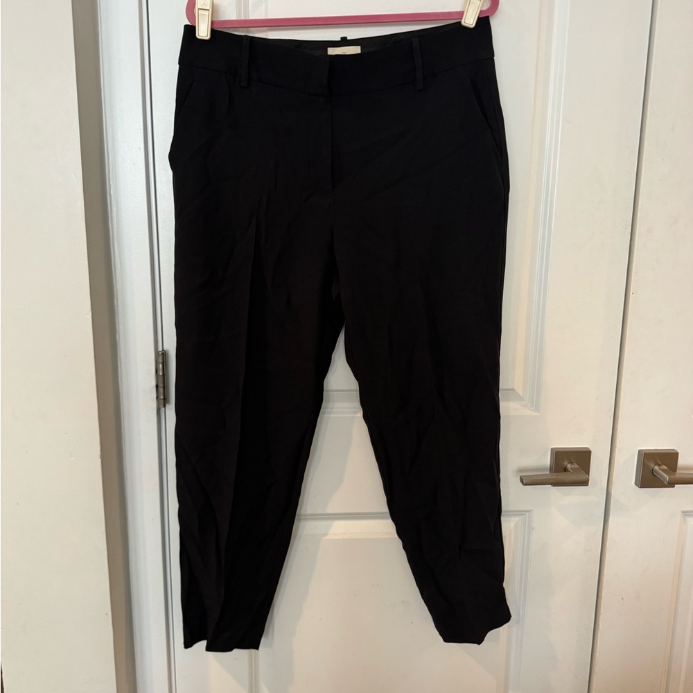 NWT Sezane Gustavo Black Tailored Women's Trousers size 44 US 12 - Picture 3 of 6